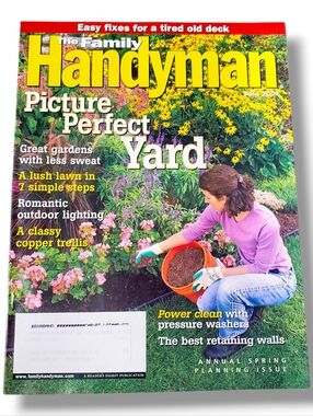 The Family Handyman Magazine April 2004 How To Improve Your Home w/Mail Label